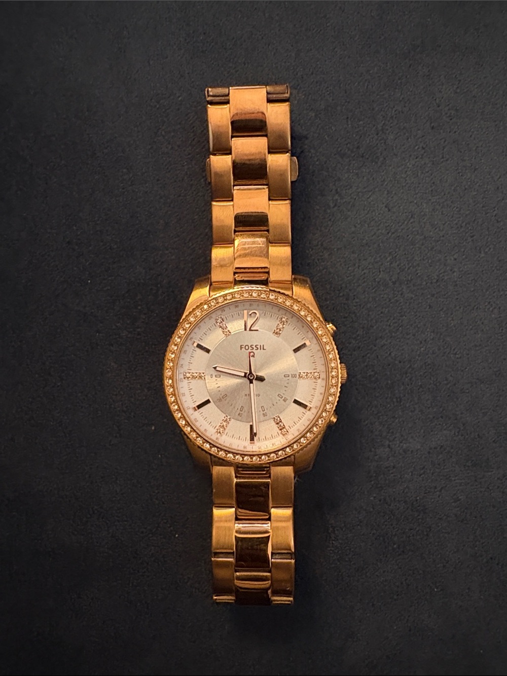 Fossil Q Scarlette Hybrid Smartwatch - Rose Gold Stainless Steel
